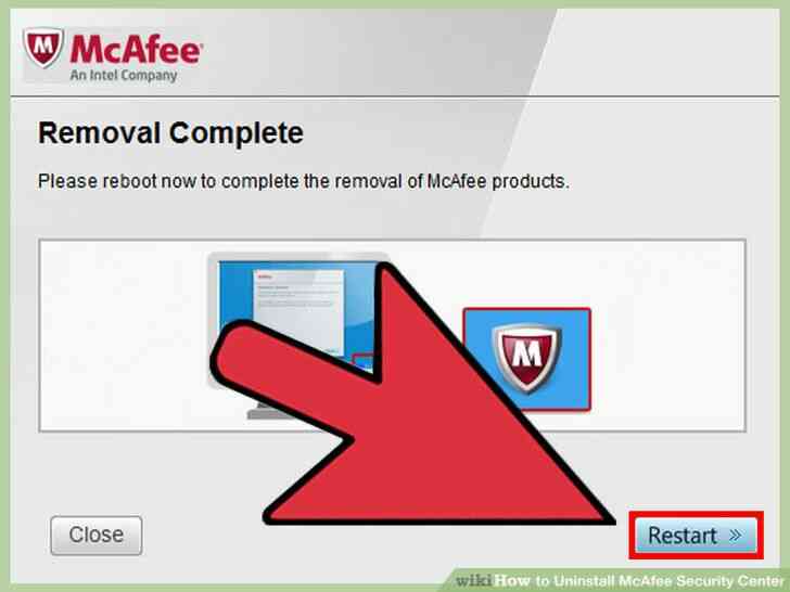 Image intitulée Désinstaller McAfee Security Center Étape 16